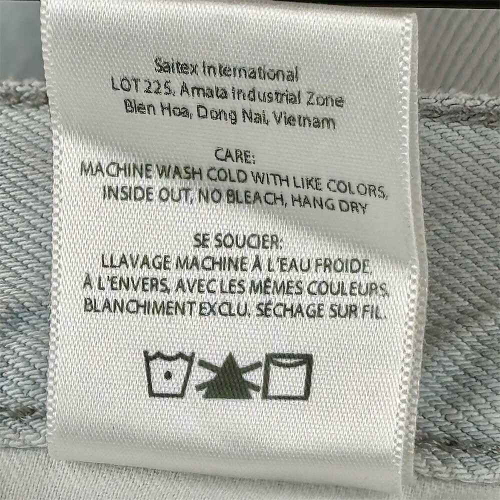Edwin Kali Ankle Jeans Women’s Size 32 Light Wash Straight High Rise - Picture 8 of 8